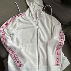 Michael Kors Textured White Fabric